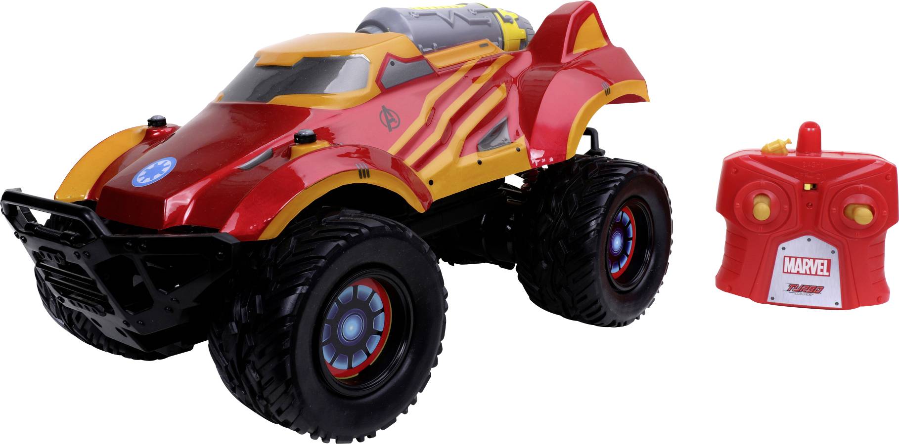 JADA TOYS 253228002 Marvel RC Iron Thruster 1:14 RC modellautó Elektro Közúti modell Elemekkel