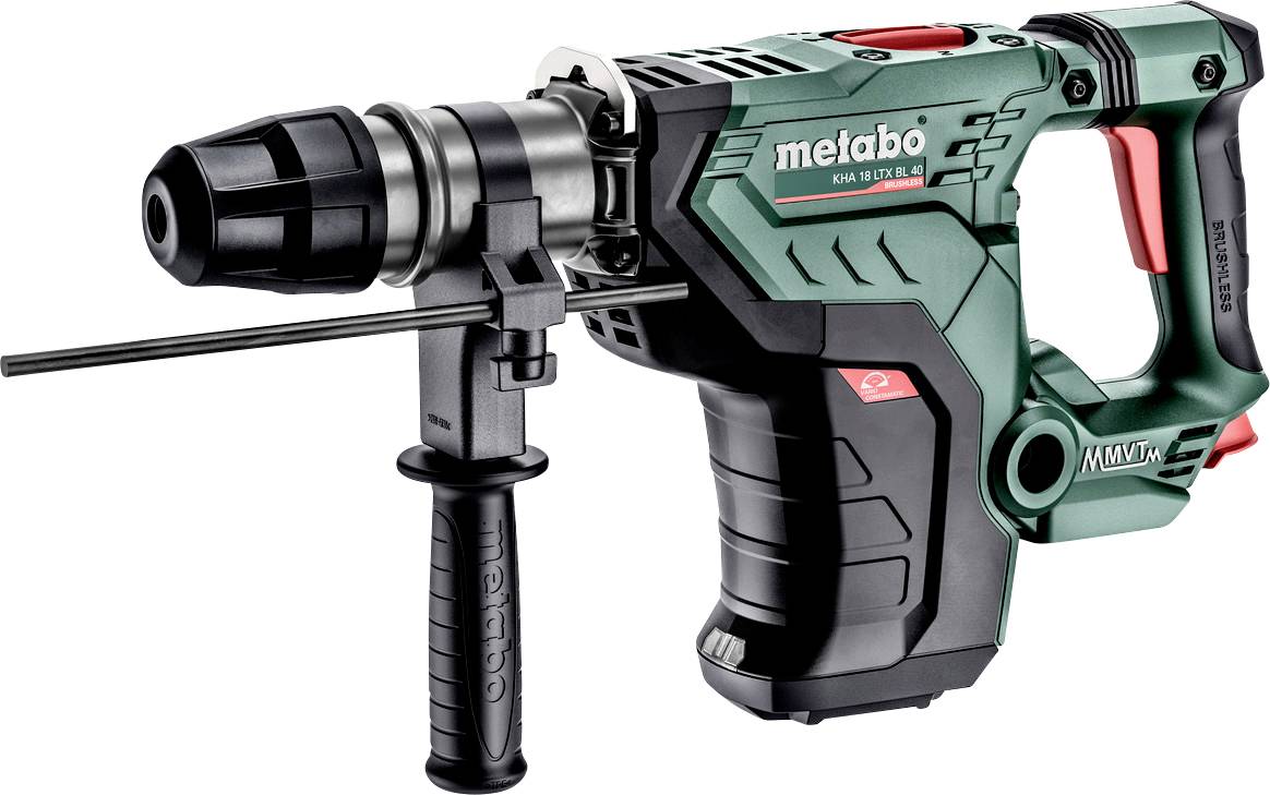 Metabo KHA 18 LTX BL 40 SDS-Max-Akkus kombi kalapács 18 V Lítiumion akku nélkül, Hordtáskával