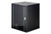 Digitus DN-19 16U-6/6-EC-SW 19" fali ház (Sz x Ma x Mé) 600 x 816 x 600 mm 16 ME Fekete, Fekete (matt), Fekete (RAL 9005)