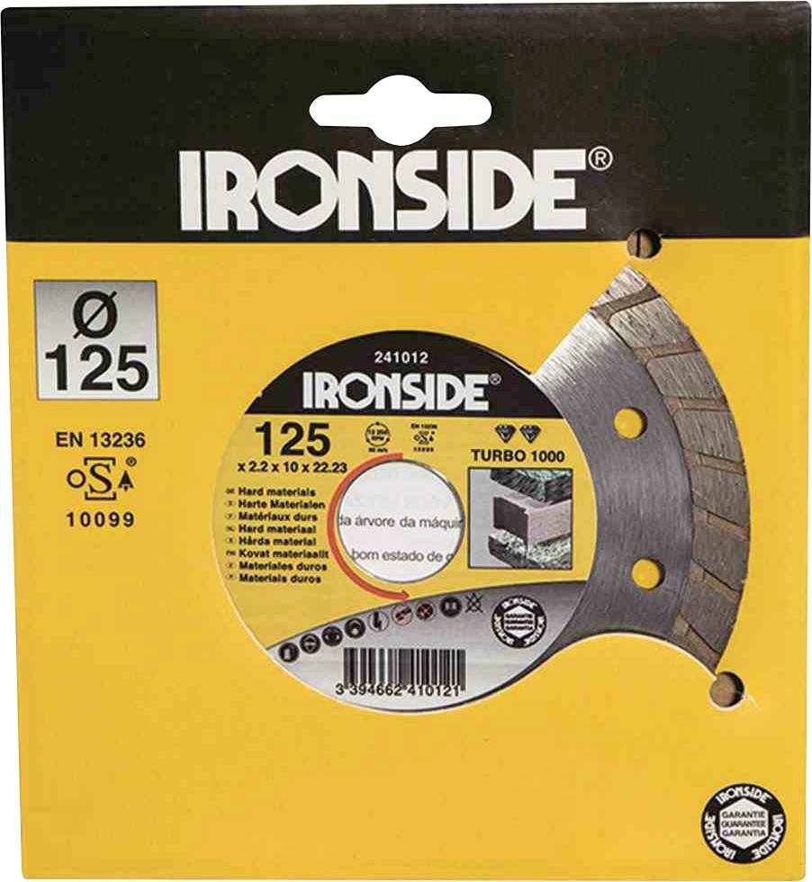 IRONSIDE 241011 Gyémánt bevonatú vágótárcsa Ø 115 mm 1 db