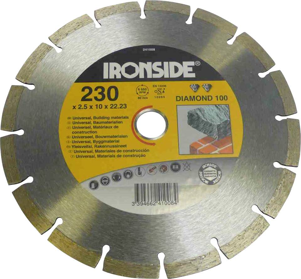IRONSIDE 241008 Gyémánttárcsa Ø 230 mm 1 db