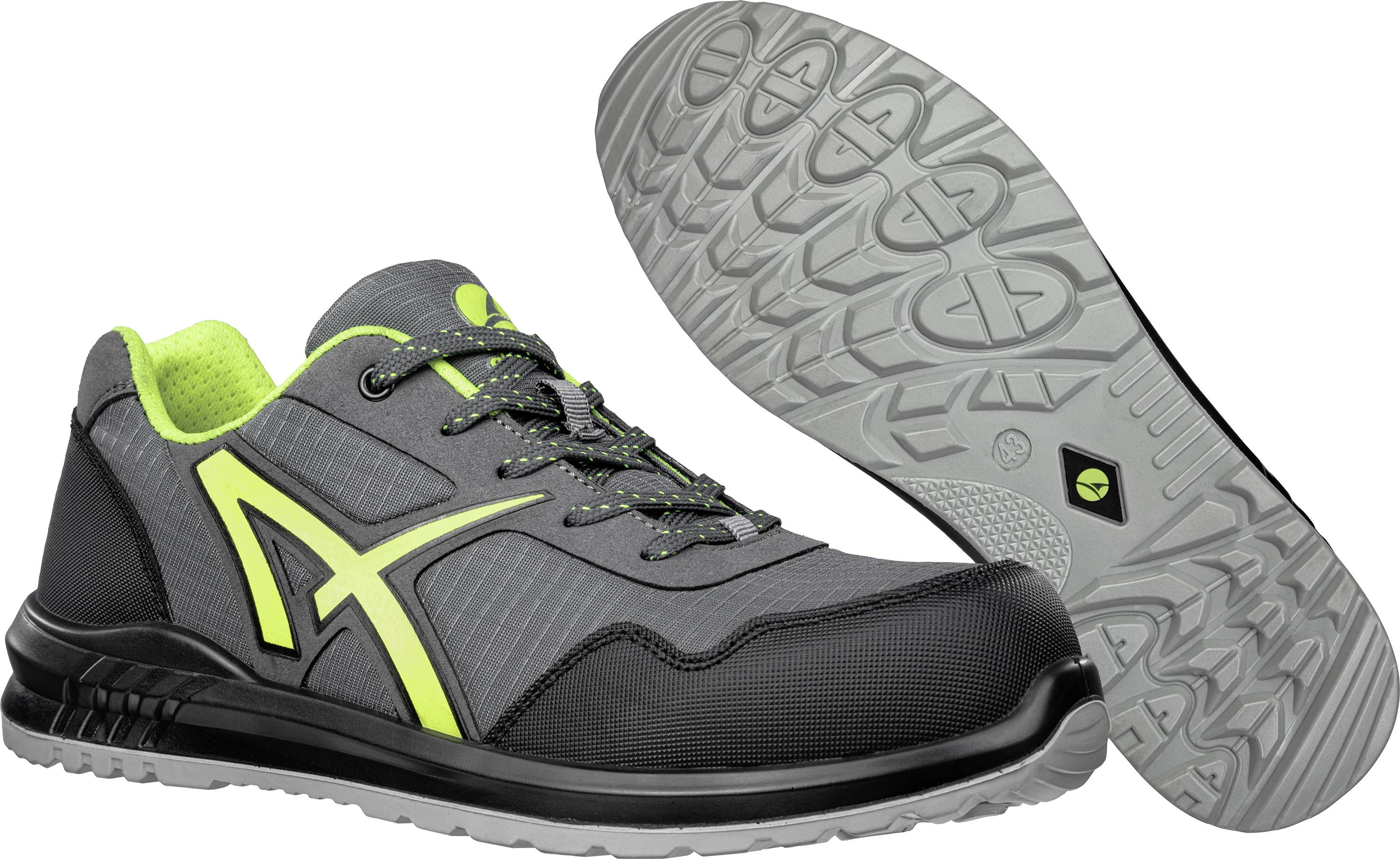 Albatros DRIFTER GREEN LOW S1P SRC 648730809000041 Biztonsági félcipő S1P Cipőméret (EU): 41 Fekete, Szürke, Zöld 1 pár