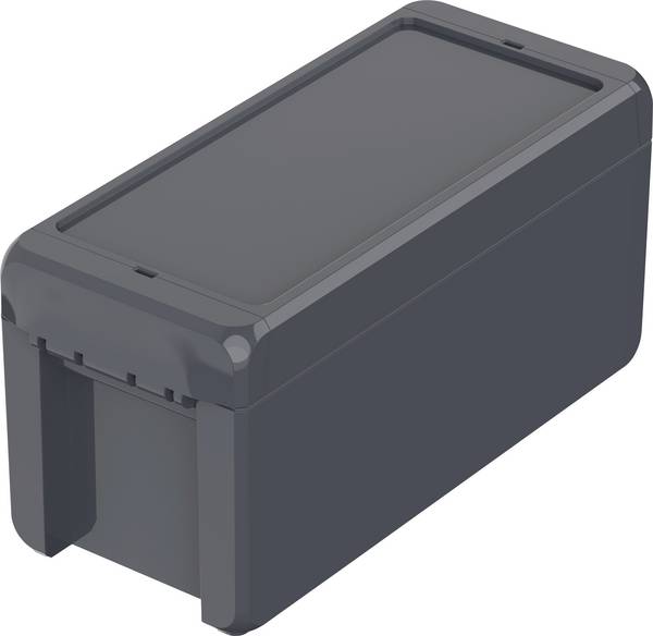 Bopla B 180809 PC-V0-7024 Bocube Gehäuse 96014134 Kültéri ház 191 x 80 x 90  Polikarbonát V0  Grafitszürke (RAL 7024) 1 db