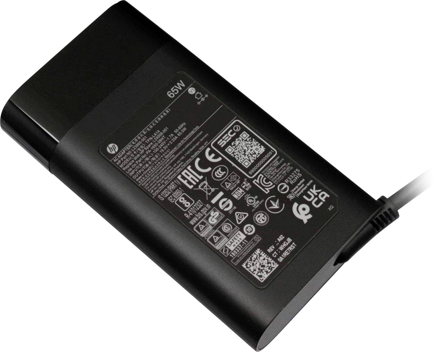 HP L23960-001, L24008-001 Notebook tápegység 65 W 3.3 A