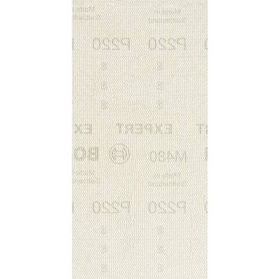 Bosch Accessories EXPERT M480 2608900748 Csiszolóháló rezgő csiszolóhoz Lyuk nélküli Szemcsézet 220 (H x Sz) 186 mm x 93