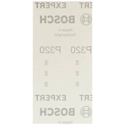 Bosch Accessories EXPERT M480 2608900759 Csiszolóháló rezgő csiszolóhoz Lyuk nélküli Szemcsézet 320 (H x Sz) 186 mm x 93