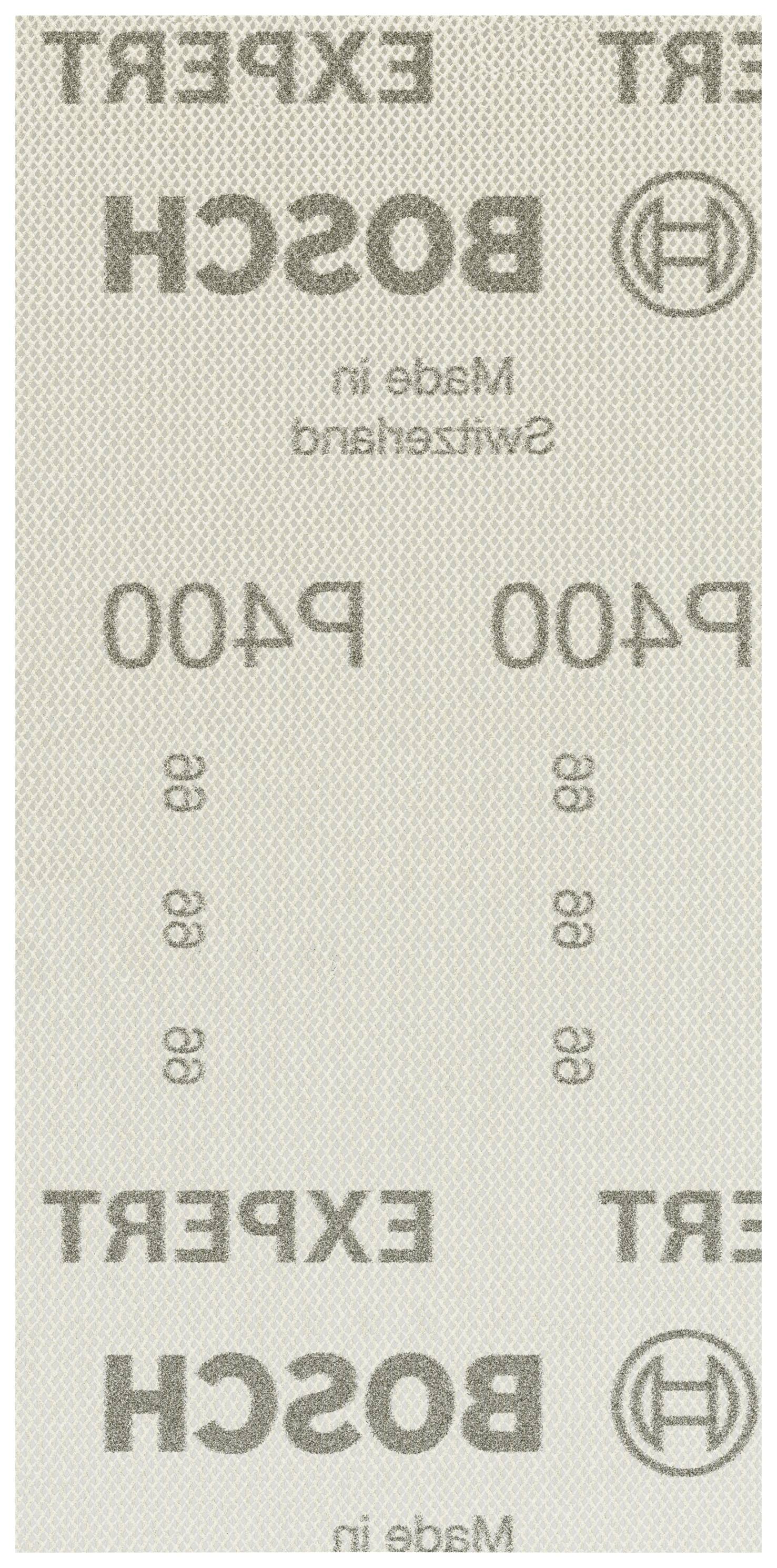 Bosch Accessories EXPERT M480 2608900760 Csiszolóháló rezgő csiszolóhoz Lyuk nélküli Szemcsézet 400 (H x Sz) 186 mm x 93 mm 50 db