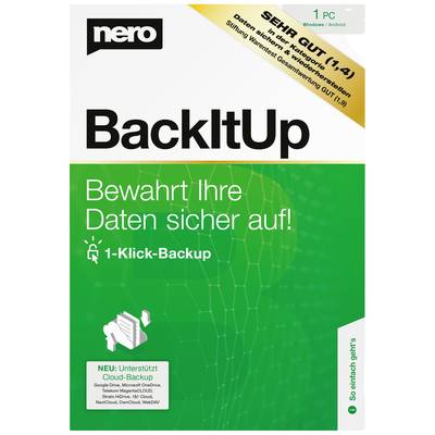 Nero BackItUp Teljes verzió, 1 licensz Windows Backup szoftver