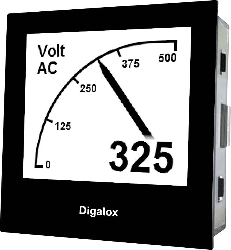 TDE Instruments Digalox DPM72-AV2 Digitális beépíthető mérőműszer