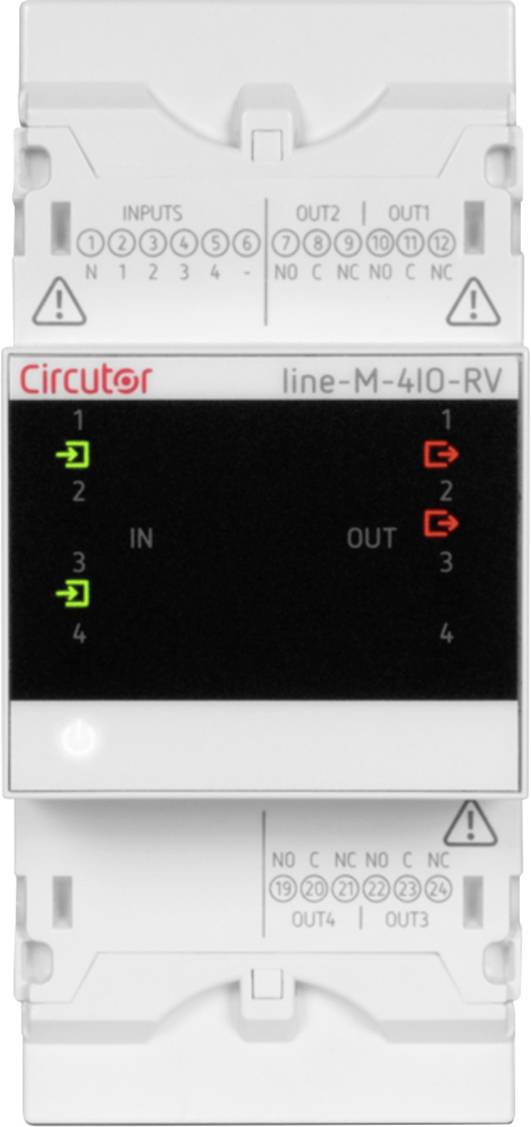 Circutor Line-M-4IO-RV Bővítő modul