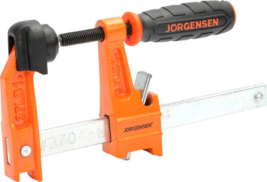 Könnyű, nagy teherbírású acél bilincs JORGENSEN 2391322 Szorítási szélesség (max.):100 mm Méret, hossz: 195 mm Visszavonás:100 mm