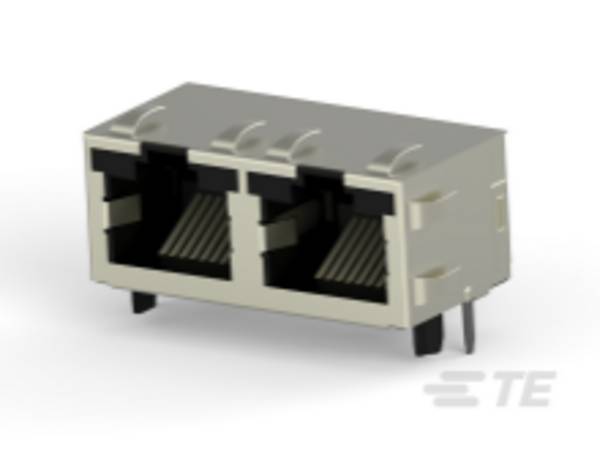 TE Connectivity MODULAR JACKS - INVERTED AND LEDS 6116522-2 1 db