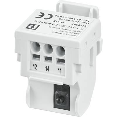 Egy elektronikus eszköz három kábelcsatlakozóval, amelyek 12, 11 és 14 számokkal vannak megjelölve, és egy fekete kapcsoló az alsó részén.