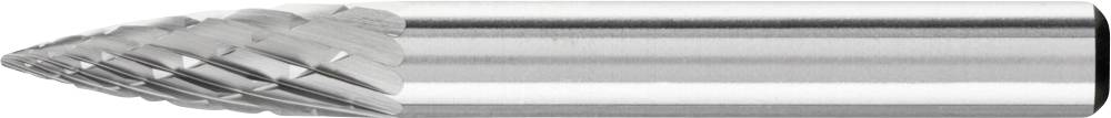PFERD TOOLS 21122526 Maróstift Hegyes ív Hossz 55 mm Átmérő 6 mm Munkahossz 18 mm Szár átmérő 6 mm