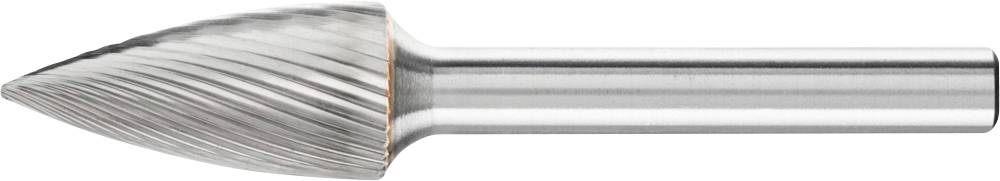 PFERD TOOLS 21122756 Maróstift Hegyes ív Hossz 65 mm Átmérő 12 mm Munkahossz 25 mm Szár átmérő 6 mm