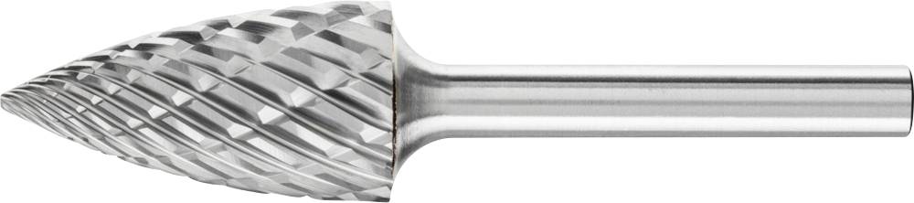 PFERD TOOLS 21122887 Maróstift Hegyes ív Hossz 70 mm Átmérő 16 mm Munkahossz 30 mm Szár átmérő 6 mm