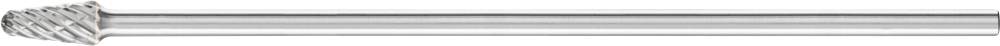 PFERD TOOLS 21125089 Maróstift Hossz 170 mm Átmérő 10 mm Munkahossz 20 mm Szár átmérő 6 mm