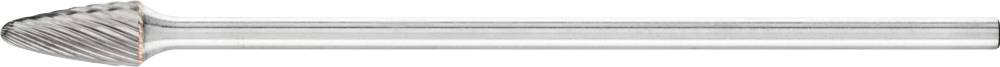 PFERD TOOLS 21230057 Maróstift Kerek ív Hossz 88 mm Átmérő 6 mm Munkahossz 13 mm Szár átmérő 3 mm