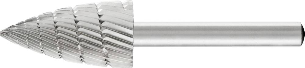 PFERD TOOLS 22441836 Maróstift Hegyes ív Hossz 70 mm Átmérő 16 mm Munkahossz 30 mm Szár átmérő 6 mm