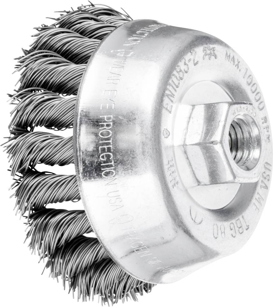 PFERD TOOLS Fazékkefe TBG 80/M14 ST 0,50 43306040 5 db