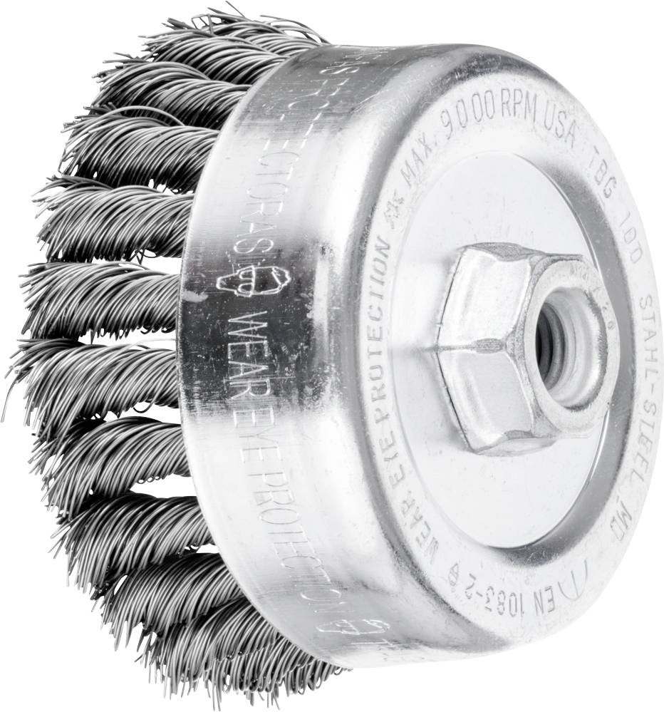 PFERD TOOLS Fazékkefe TBG 100/M14 ST 0,50 43308040 5 db