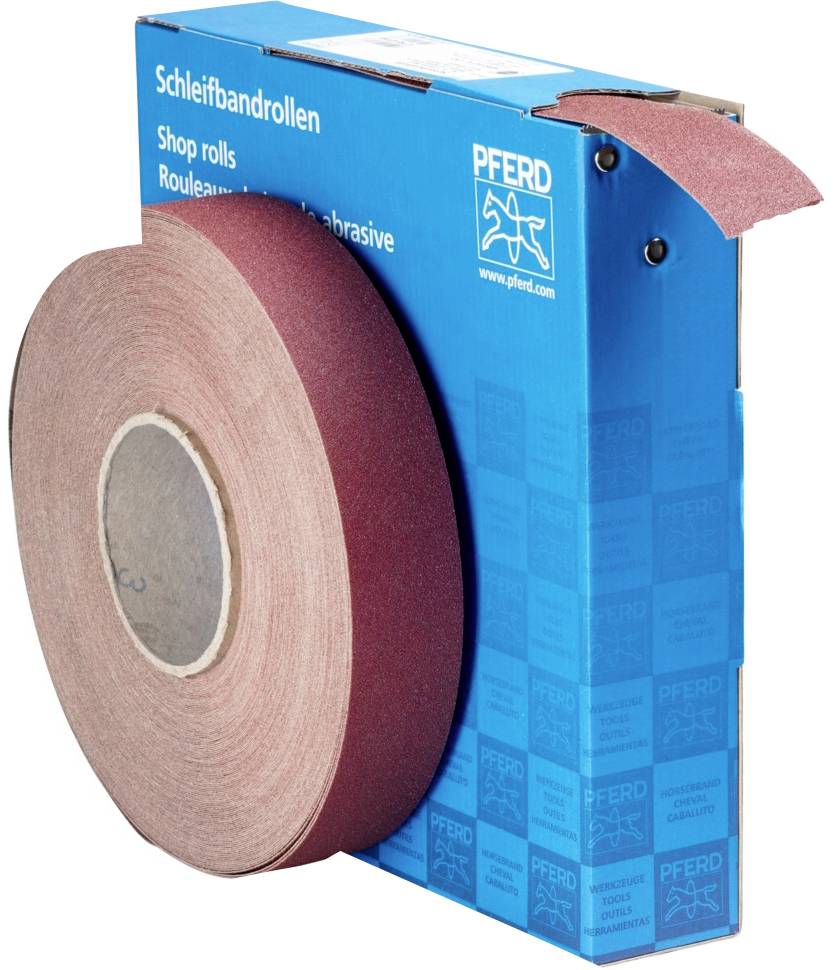 PFERD TOOLS SBR 40 A 100 45016110 Csiszolópapír tekercs Szemcsézet 100 (Ø x H) 213 mm x 50 m 1 db