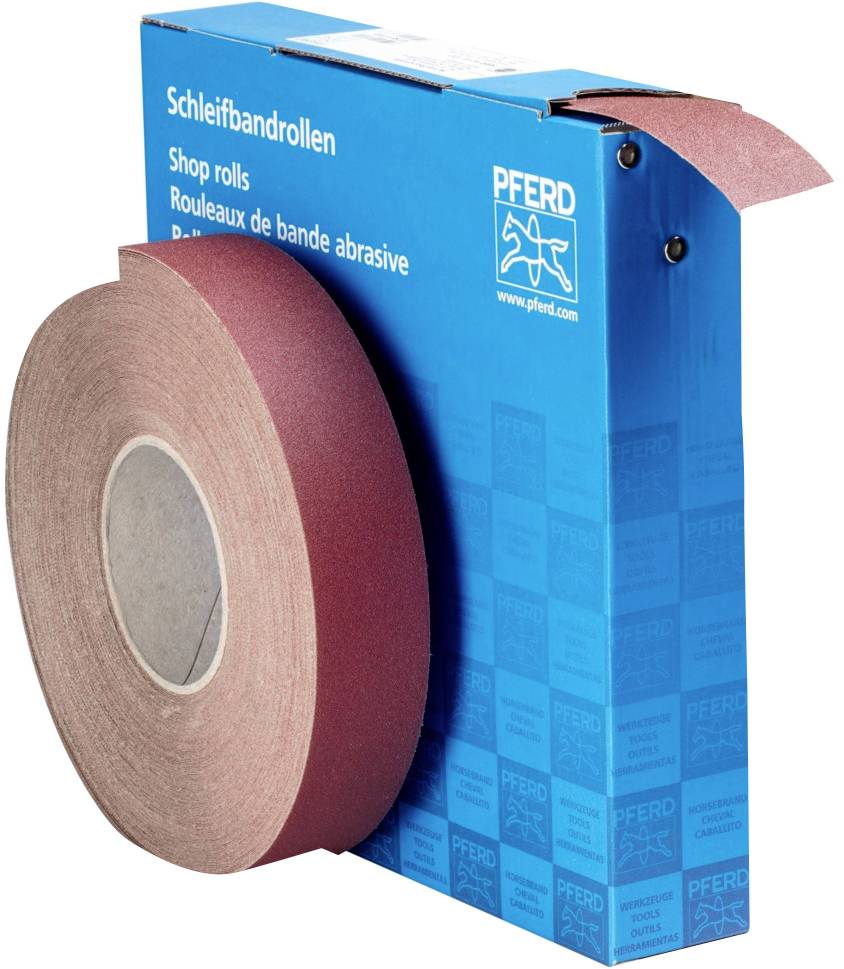 PFERD TOOLS SBR 40 A 120 45016112 Csiszolópapír tekercs Szemcsézet 120 (Ø x H) 202 mm x 50 m 1 db