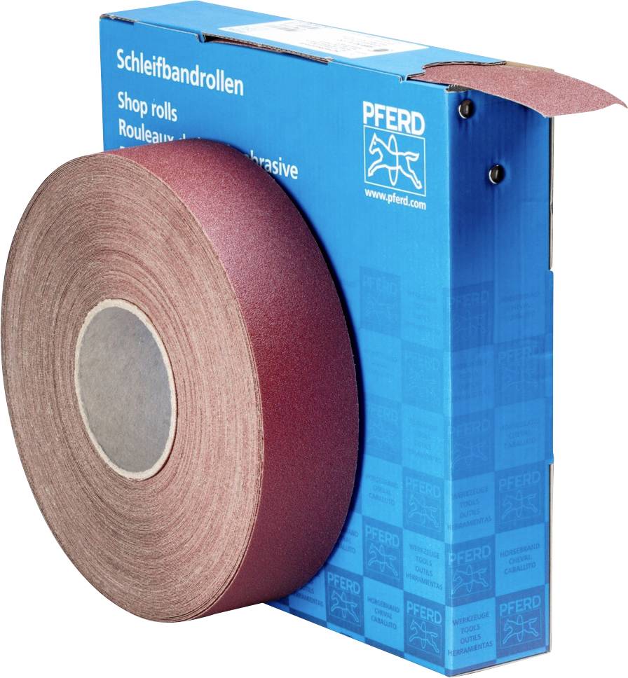 PFERD TOOLS SBR 50 A 100 45016210 Csiszolópapír tekercs Szemcsézet 100 (Ø x H) 213 mm x 50 m 1 db