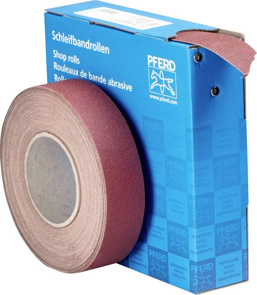PFERD TOOLS SBR 38 A 100 45016410 Csiszolópapír tekercs Szemcsézet 100 (Ø x H) 175 mm x 25 m 1 db