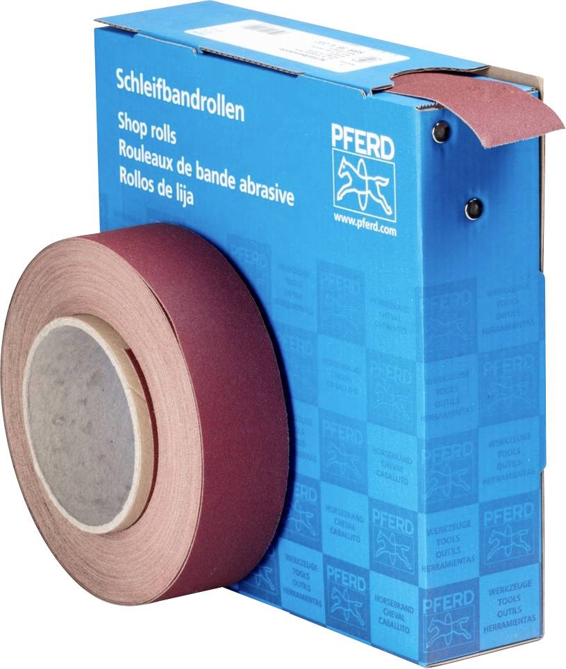 PFERD TOOLS SBR 38 A 220 45016422 Csiszolópapír tekercs Szemcsézet 220 (Ø x H) 140 mm x 25 m 1 db