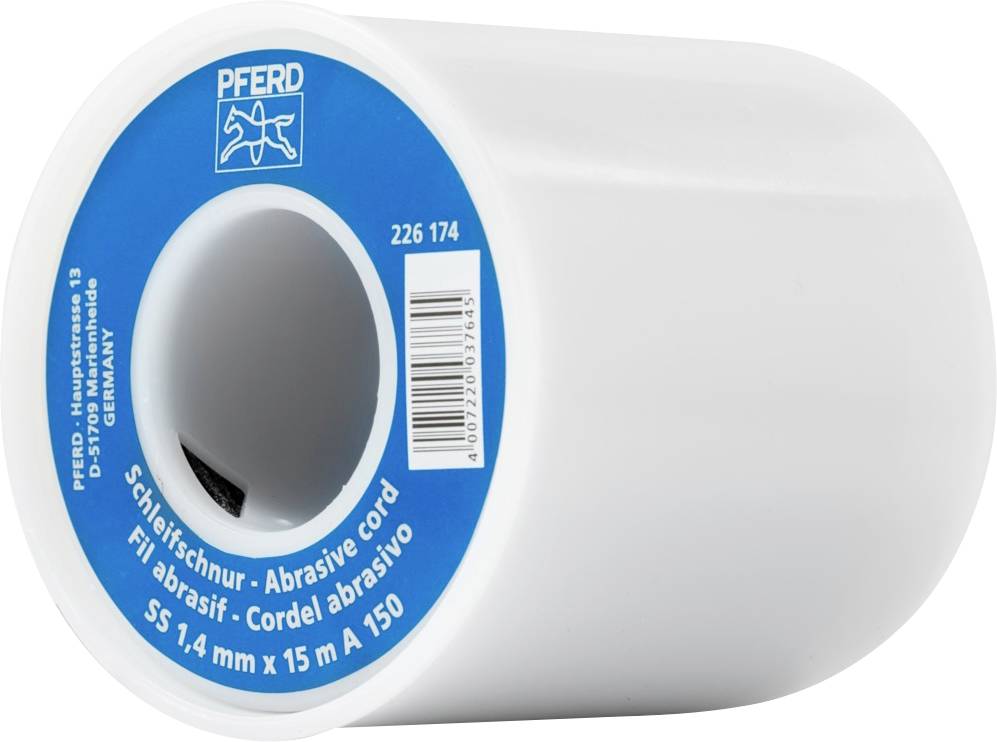 PFERD TOOLS SS 1,4mm x 15m A 150 45019004 Csiszolópapír tekercs Szemcsézet 150 (Ø x H) 1.4 mm x 15 m 1 db