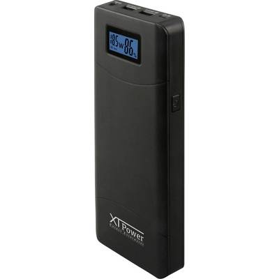 Egy hordozható töltő digitális kijelzővel, amely 185W és 86%-ot mutat. Felül három USB-csatlakozó látható.