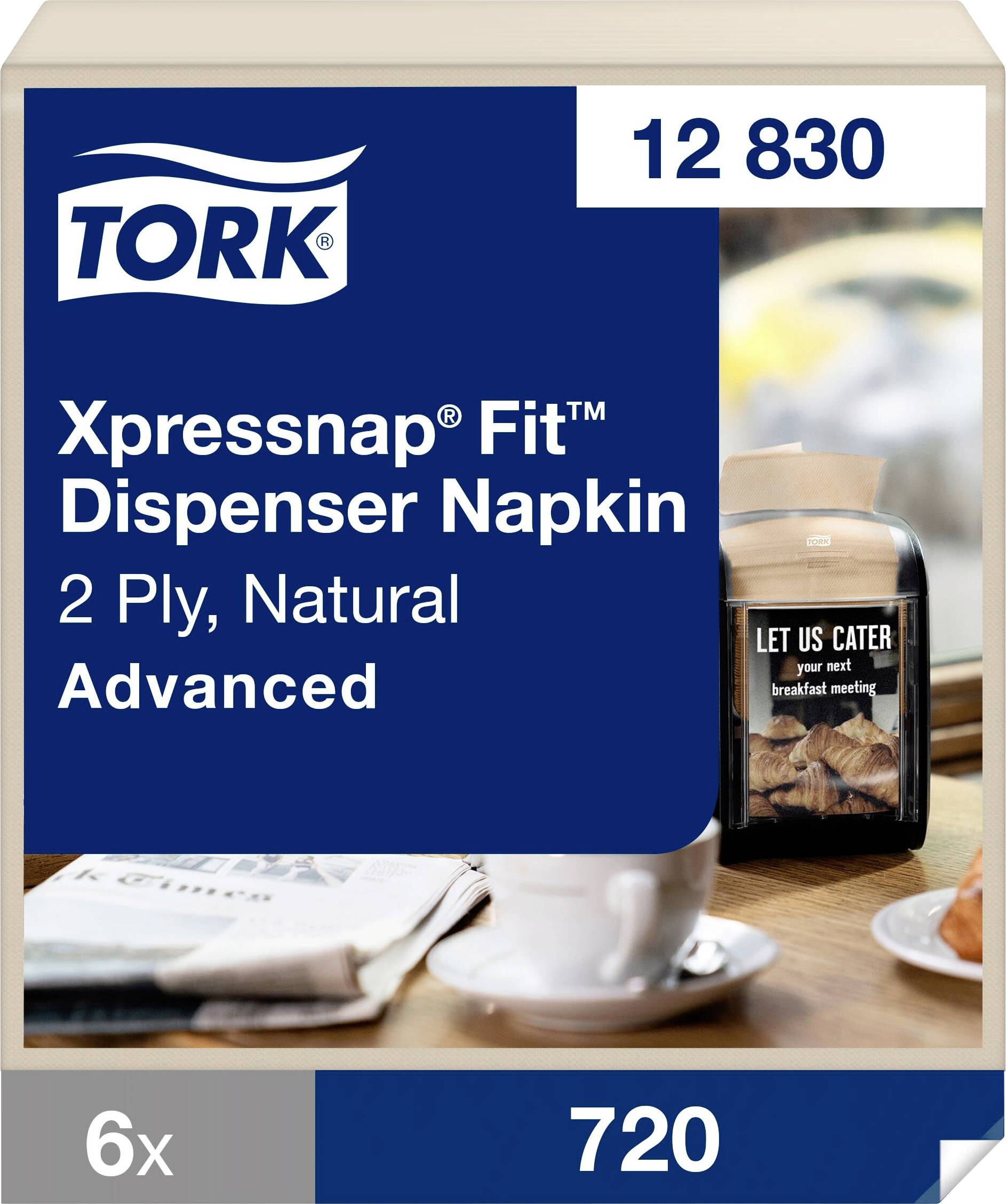 Serviettes en papier TORK Xpressnap Fit® 12830 1 set