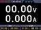 Digitális kijelző mérési értékekkel: Feszültség 00.00 V, Áramerősség 0.000 A. Beállítások: Set 05.00 V, 0.000 A; Limit 31.00 V, 5.100 A.