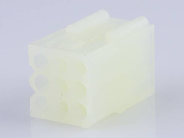 Molex Stift ház kábel  Pólusok száma 9 Raszterméret: 3.68 mm 03061092 1 db csomag