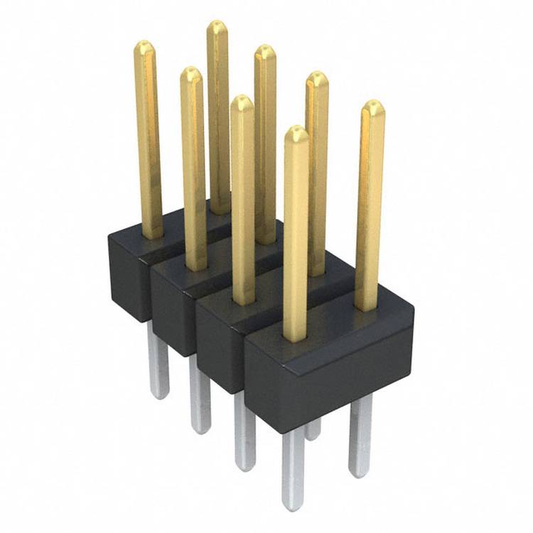 Molex Beépíthető stift sor (standard) Sorok száma: 2 Pólusok száma sorozatonként: 4 10897082 1 db csomag