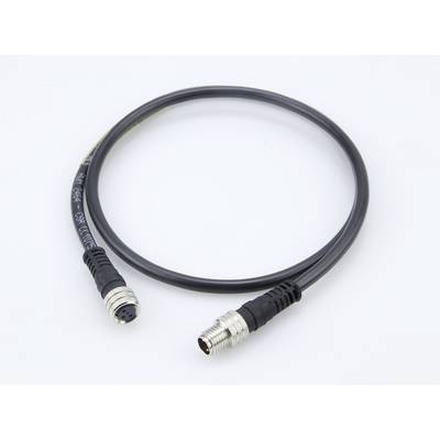 Molex 1200878713 Érzékelő-/működtető összekötő, konfekcionált Alj, Dugó 5.00 m Pólusszám: 4 1 db