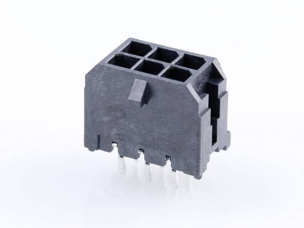 Molex Beépíthető stift sor (standard)  Pólusok száma 6 Raszterméret: 3 mm 430450614 1 db Tray