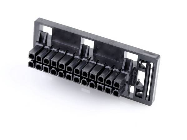 Molex Beépíthető hüvelysor (standard)  Pólusok száma 24 Raszterméret: 4.2 mm 445160012 1 db Tray