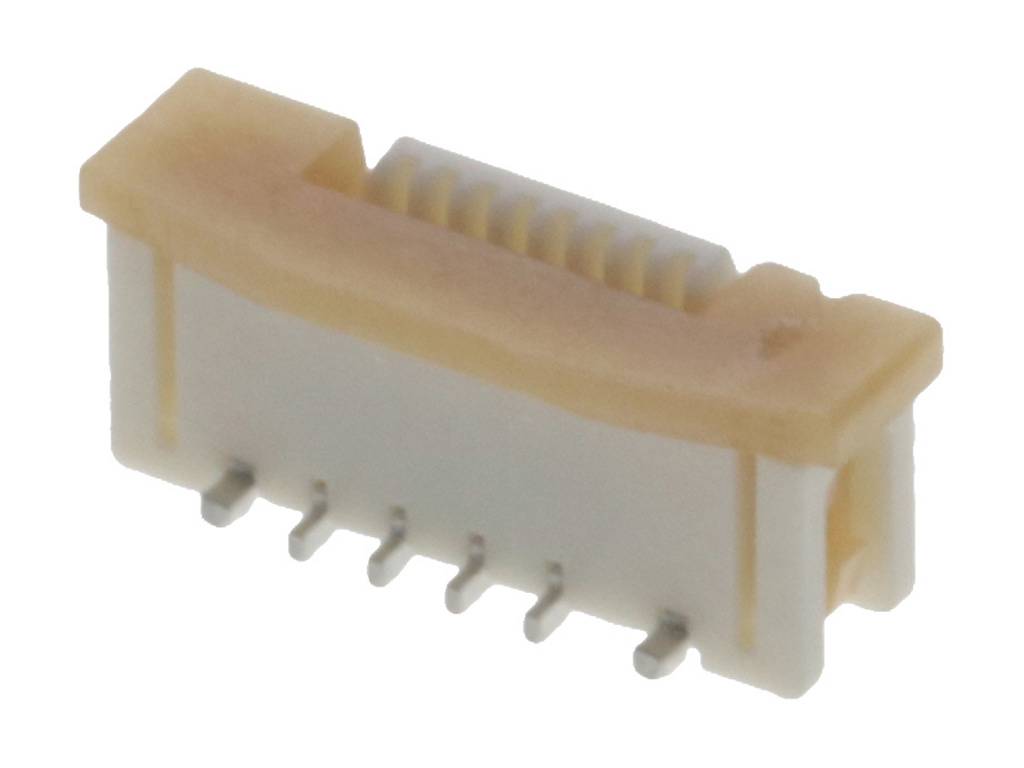 Molex FFC/FPC csatlakozó FFC Pólusok száma 8 Raszterméret: 0.5 mm 525590853 1 db Tape on Full reel