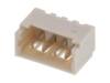 Molex Beépíthető stift sor (standard) Pólusok száma 4 Raszterméret: 1.25 mm 530470410 1 db Tray