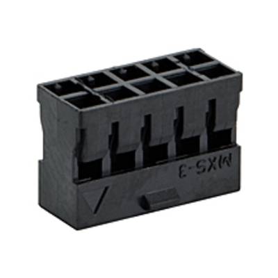 Molex Hüvelyház kábel Pólusok száma 10 Raszterméret: 2 mm 780451060 1 db csomag