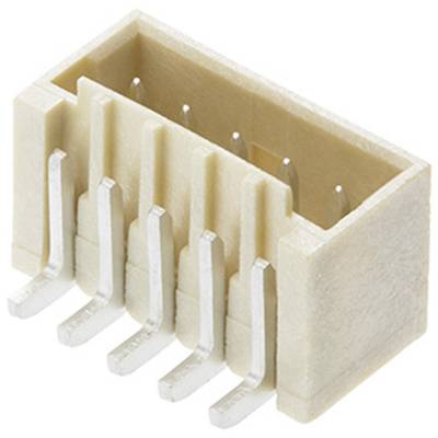Molex 874371243 Reteszeléssel Raszterméret: 1.5 mm Pólusok száma: 12 Sorok száma: 1 1000 db Tape on Full reel