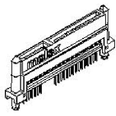 Molex Beépíthető hüvelysor (standard) Pólusok száma 22 Raszterméret: 1.27 mm 876781001 1 db Tray