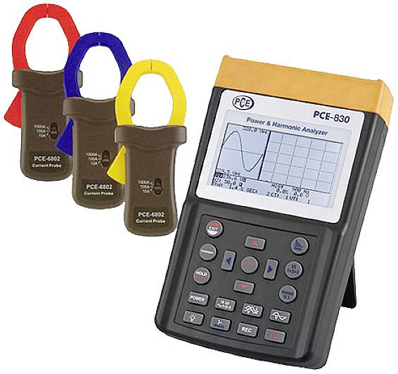 PCE Instruments hálózat analizáló készülék