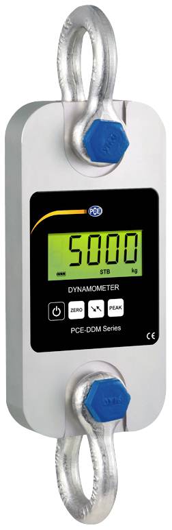 PCE Instruments Karos mérleg PCE-DDM 5WI Mérési tartomány (max.) 5000 kg Elemekről üzemeltetett Fémes