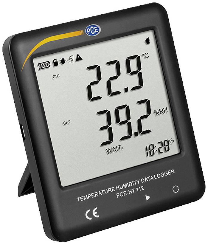 PCE Instruments PCE-HT 112 PCE-HT 112 Multi adatgyűjtő 0 - 100 % rF