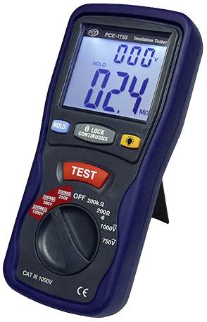 PCE Instruments Szigetelésmérő műszer