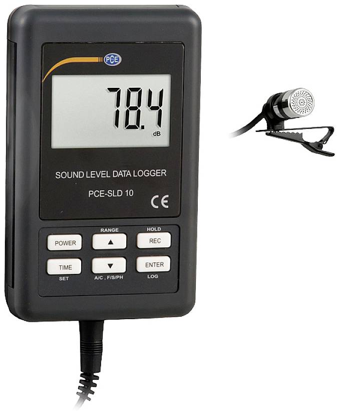 PCE Instruments Zajszint adatgyűjtő