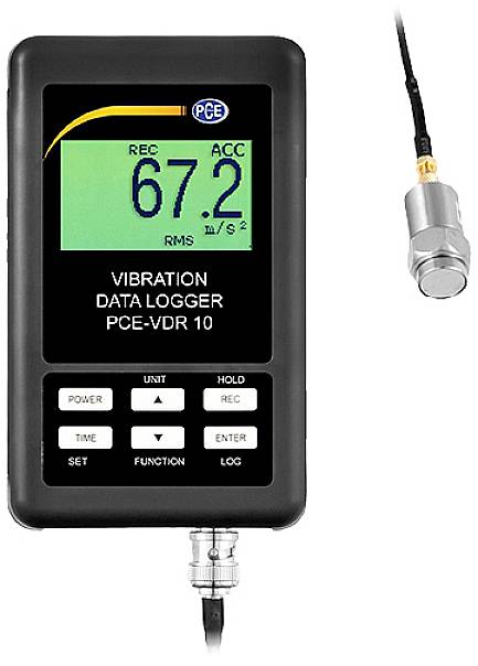 PCE Instruments PCE-VDR 10 Zajszint adatgyűjtő
